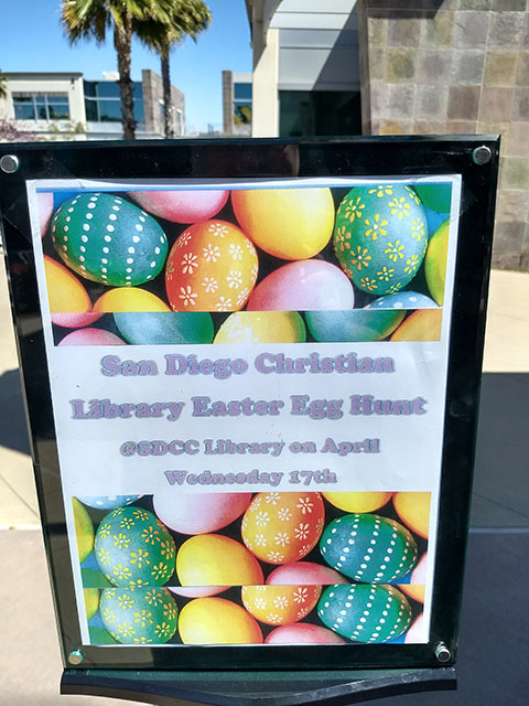 SDC Library Easter Egg Hunt